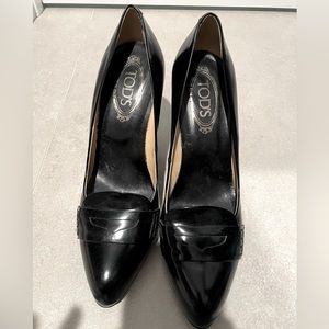 Tod’s penny loafer heels size 40